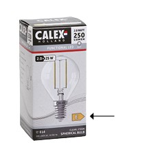 Nieuwe verpakking Calex ledlampen