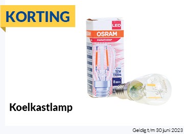 Osram led koelkastlamp