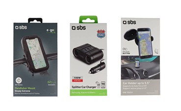 Nieuw: SBS telefoon accessoires